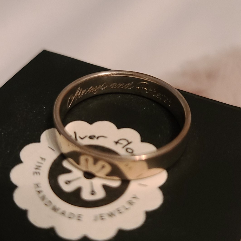 Men's silver ring - Picture 4 of 4